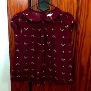Adorable horse blouse from Janie & Jack - sz 4